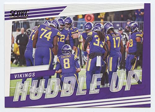 2022 Score Huddle Up #12 Minnesota Vikings Minnesota Vikings NFL Football Trading Card