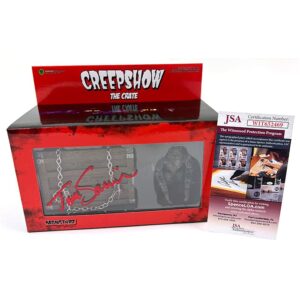 Tom Savini signed Crate Creepshow Monstarz Action Figure JSA Witnessed