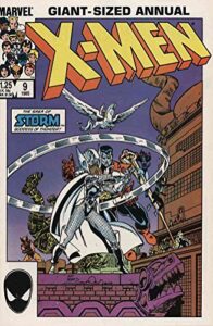 uncanny x-men, the annual #9 vf ; marvel comic book | chris claremont art adams