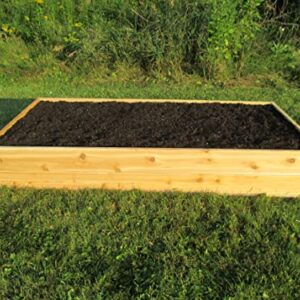 Raised Bed Garden Kit 3'x6'x11" by Infinite Cedar