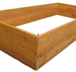 Raised Bed Garden Kit 3'x6'x11" by Infinite Cedar