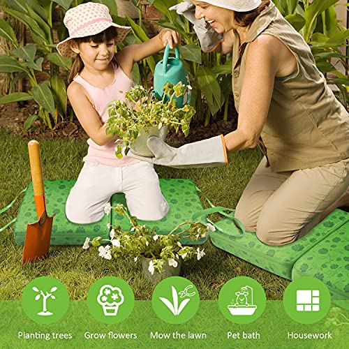 XGDDEG Kneeling Pad,Extra Thick Foam Garden Pad,Large Neeling Pads Waterproof & Non-Slip,Yoga Knee Cushion for Gardening,Fitness,Mechanic,Workout,Yard Work,Bathtub,Exercise