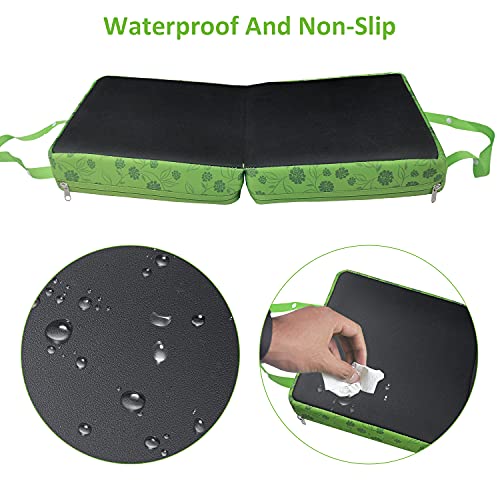 XGDDEG Kneeling Pad,Extra Thick Foam Garden Pad,Large Neeling Pads Waterproof & Non-Slip,Yoga Knee Cushion for Gardening,Fitness,Mechanic,Workout,Yard Work,Bathtub,Exercise