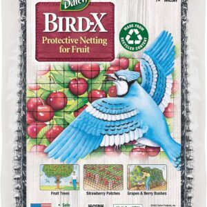 Dalen Bird X Protective Mesh Netting - Keep Birds and Pests Away from Your Garden – Non Toxic - Made in The USA - 14' x 14'