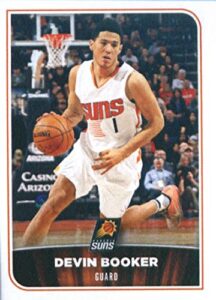 2017-18 panini nba stickers #314 devin booker phoenix suns basketball sticker