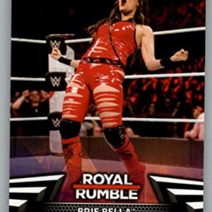 2018 Topps WWE Women's Division 2018 Royale Rumble #RR-22 Brie Bella Wrestling Trading Card