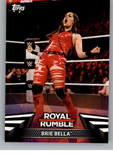 2018 Topps WWE Women's Division 2018 Royale Rumble #RR-22 Brie Bella Wrestling Trading Card