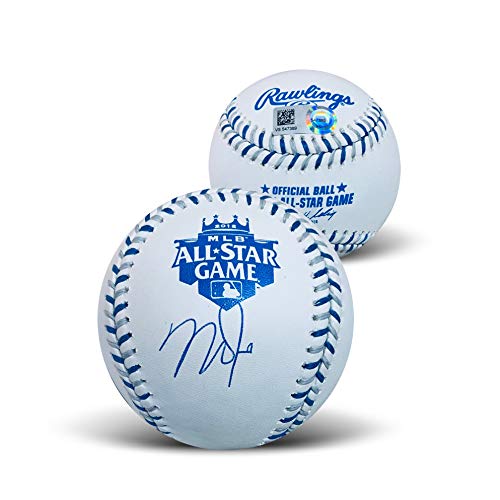 Mike Trout Autographed 2012 All Star Game Signed Baseball MLB Hologram COA UV Case