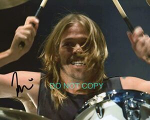taylor hawkins drummer of foo fighters reprint signed 11×14 poster photo #2 rp
