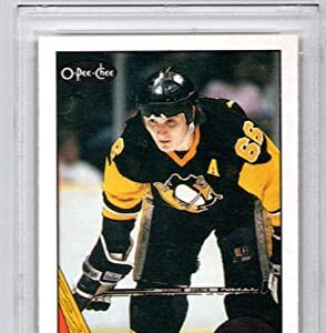 1987 OPC Opeechee O-Pee-Chee NHL Hockey #1 Mario Lemieux PSA 8 Pittsburgh Penguins