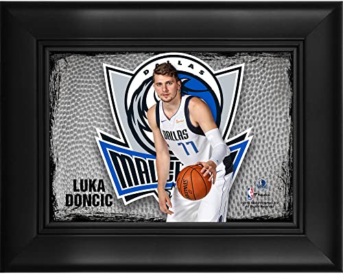 Luka Doncic Dallas Mavericks Framed 5" x 7" Player Collage - NBA Player Plaques and Collages