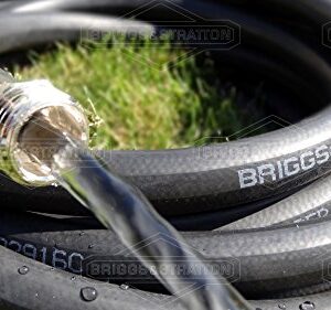 Briggs and Stratton 8BS25 25-Feet Premium Heavy-Duty Rubber Garden Hose