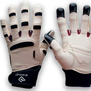 Women's ReliefGrip Gardening Premium Leather Gloves (Medium)