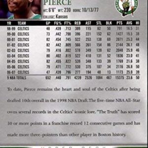 2007-08 Upper Deck #186 Paul Pierce NBA Basketball Trading Card