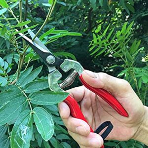 gonicc Professional Micro-Tip Pruning Snip (GPPS-1008), Small Garden Hand Pruner & shears For Arranging Flowers, Trimming Plants & Hydroponic Herbs, And Harvesting Fruits & Vegetables.