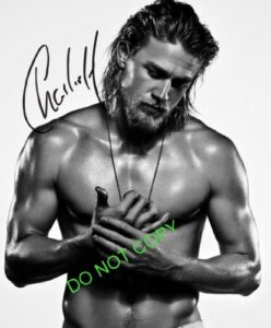 charlie hunnam sexy reprint signed 11×14 poster photo #2 sons of anarchy