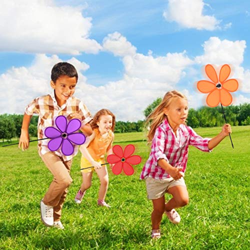 B bangcool Wind Spinners Sunflower Lawn Pinwheels Windmill Party Pinwheel Wind Spinner for Patio Lawn & Garden