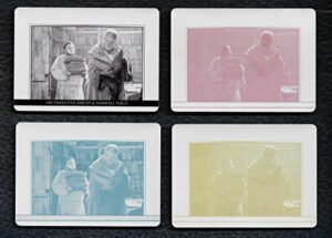 2018 game of thrones season 7 archive box exclusive set of 4 printing plates relationships card dl44 archmaester ebrose & samwell tarly