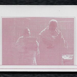 2018 Game of Thrones Season 7 Archive Box Exclusive Set of 4 Printing Plates Relationships Card DL44 Archmaester Ebrose & Samwell Tarly