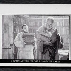 2018 Game of Thrones Season 7 Archive Box Exclusive Set of 4 Printing Plates Relationships Card DL44 Archmaester Ebrose & Samwell Tarly