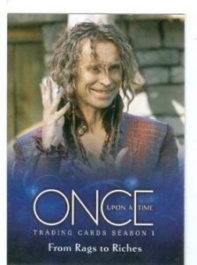mr gold rumpelstiltskin trading card once upon a time 2014 cryptozic abc #02 robert carlyle