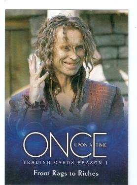 Mr Gold Rumpelstiltskin trading card Once Upon A Time 2014 Cryptozic ABC #02 Robert Carlyle