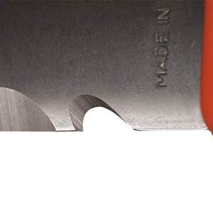 A.M. Leonard Deluxe Soil Knife, Orange – Hori Hori w/ 6-Inch Stainless Steel Blade