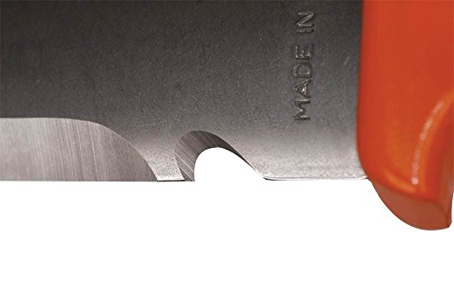 A.M. Leonard Deluxe Soil Knife, Orange – Hori Hori w/ 6-Inch Stainless Steel Blade