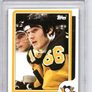 1986 Topps NHL Hockey #122 Mario Lemieux PSA 6 Pittsburgh Penguins