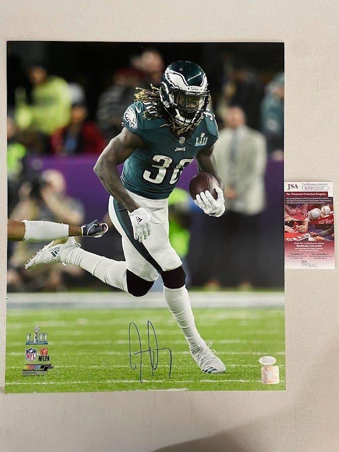 Jay Ajayi signed autographed Philadelphia Eagles SBLII 16x20 photo JSA - Autographed NFL Photos