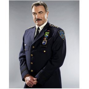 Tom Selleck 8x10 Photo Magnum PI Blue Blood In Uniform