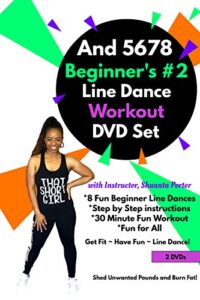 and 5678 beginner’s #2 line dance workout dvd set