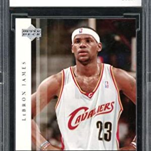 2004-05 Upper Deck Rivals Box Set #3 LeBron James Card BGS BCCG 10 Mint+