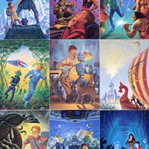 JAMES WARHOLA 1995 FPG COMPLETE BASE CARD SET OF 90 FANTASY ART