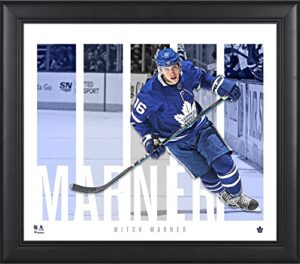 mitch marner toronto maple leafs framed 15″ x 17″ player panel collage – nhl player plaques and collages