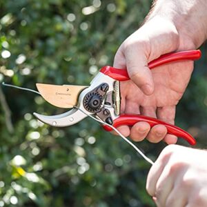 ClassicPRO Titanium Bypass Pruning Shears - Premium Garden Shears, Heavy Duty Hand Pruners -Ideal Plant Scissors, Tree Trimmer, Branch Cutter, Hedge Clippers, Ergonomic Garden Tool for Effortless Cuts