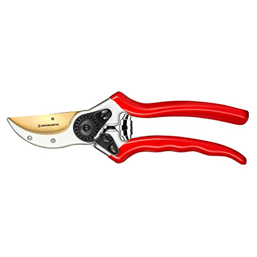 ClassicPRO Titanium Bypass Pruning Shears - Premium Garden Shears, Heavy Duty Hand Pruners -Ideal Plant Scissors, Tree Trimmer, Branch Cutter, Hedge Clippers, Ergonomic Garden Tool for Effortless Cuts