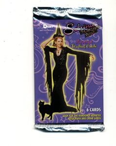 sabrina the teenage witch mystical trading cards pack