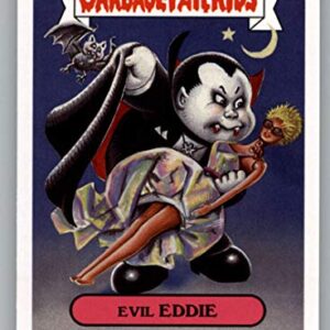 2020 Topps Garbage Pail Kids Series 2 35th Anniversary Fan Favorites NonSport Trading Card #FV-9B EVIL EDDIE Official GPK Sticker Trading Card From The Topps Company highlighting Fan Favorite Characters throughout the years in Raw (NM or Better) Condition