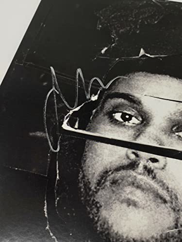 The Weeknd Signed Autograph Beauty Behind The Madness Vinyl Record Album LP COA