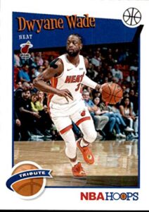 2019-20 panini nba hoops #287 dwyane wade miami heat basketball card