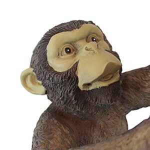 Design Toscano Makokou the Climbing Monkey Sculpture