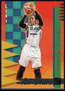 2019 donruss wnba all-stars #22 maya moore minnesota lynx official panini basketball card