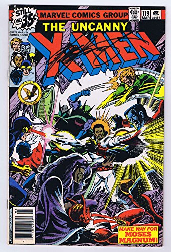 Uncanny X-Men #119 Signed by Chris Claremont w/COA 1978 VF/NM- Marvel Comics High Grade Bronze Age