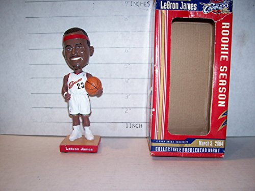 2004 LEBRON JAMES GUND ARENA 1ST(ROOKIE) BOBBLEHEAD EMPLOYEES ISSUE CAVALIERS