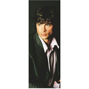 tom welling 8×10 inch photo smallville cheaper by the dozen 1&2 the fog black pinstriped jacket pink shirt pose 4 kn