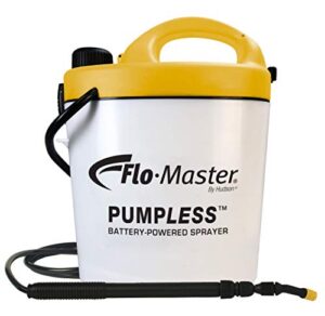 pumpless battery powered sprayer