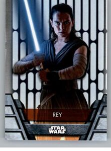 2020 topps star wars holocron series #res-10 rey official collectible trading card