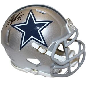 Leighton Vander Esch Signed Dallas Cowboys Speed Mini Helmet FAN 39034 - Autographed NFL Mini Helmets