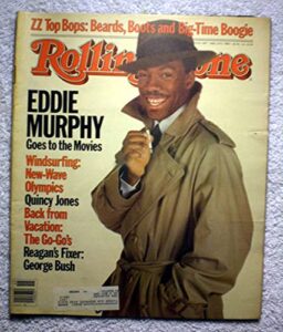 eddie murphy – rolling stone magazine – #419 – april 12, 1984 – windsurfing, reagan’s fixer: george bush, quincy jones articles